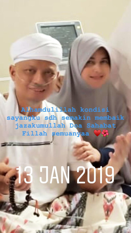 Unggahan Yuni soal kondisi Ustaz Arifin Ilham