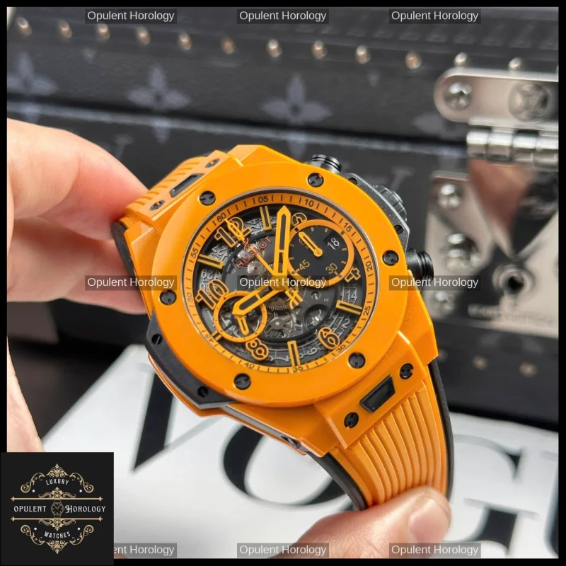 Hublot Big Bang Unico Orange Ceramic 42mm Swiss Automatic Chronograph