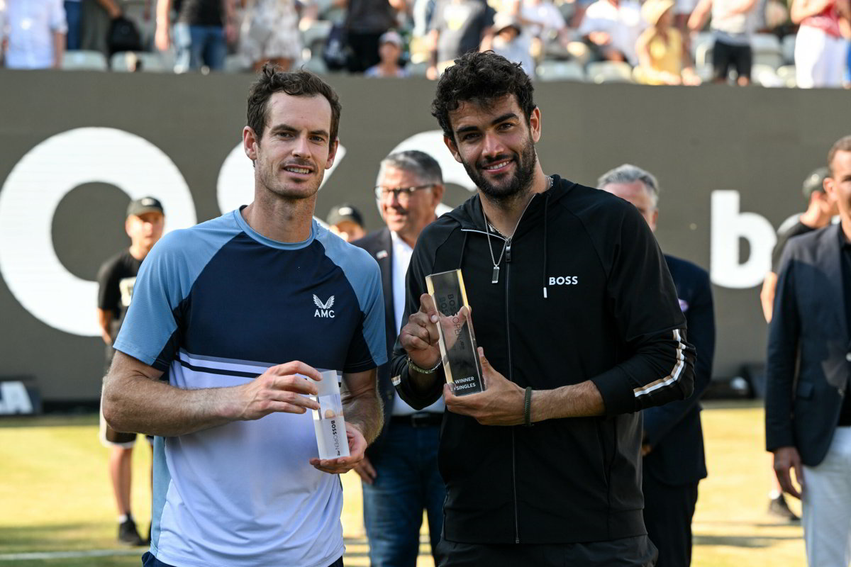 Tennis: Berrettini vince a Stoccarda contro l'ex #1 Andy Murray