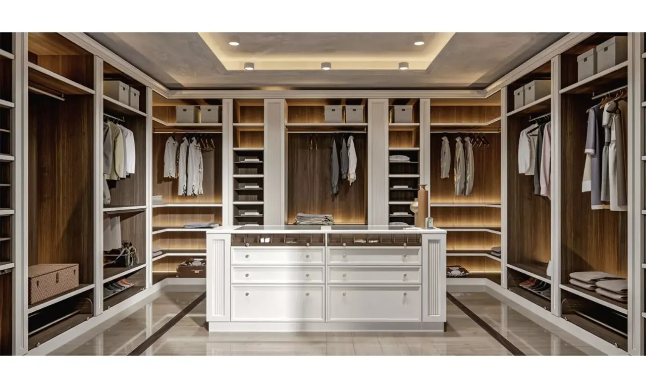 Итальянские гардеробные - стиль превращенный в архитектуру пространства