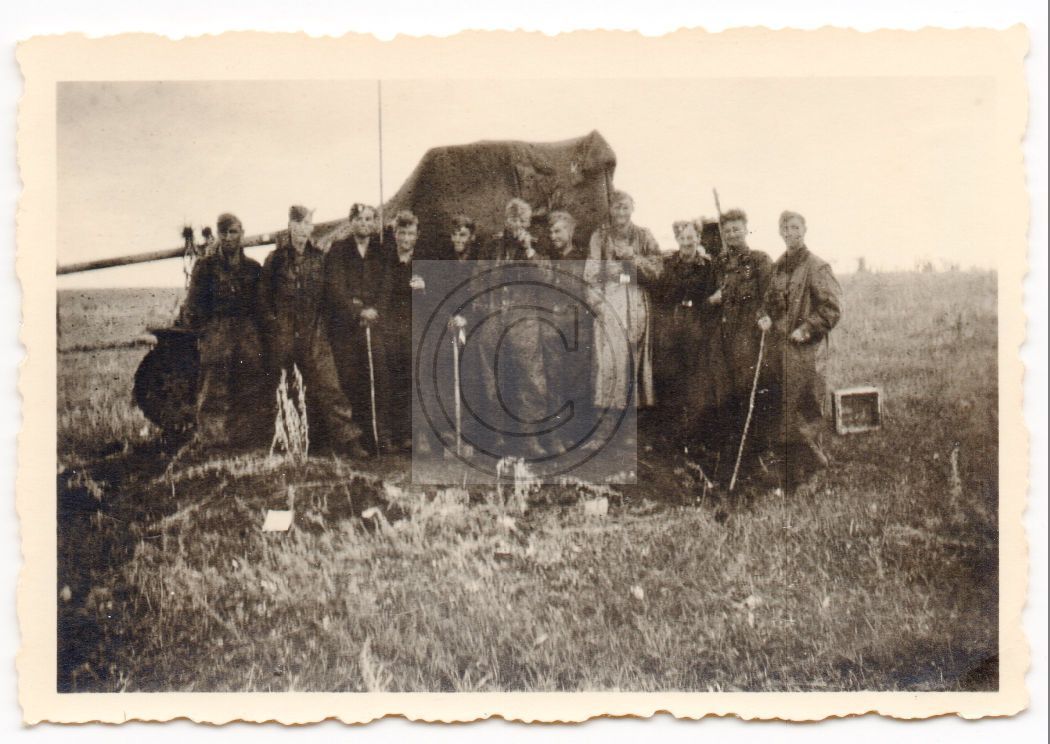 Russland Raum Charkov 1.Panzerdivision Ärmeladle