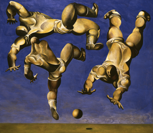 Миша_Брусиловский._Игра_в_мяч_(Футбол),_1965