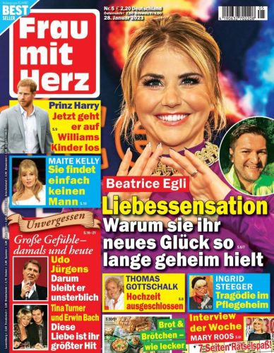 Cover: Frau mit Herz Magazin No 05 vom 28  Januar 2023