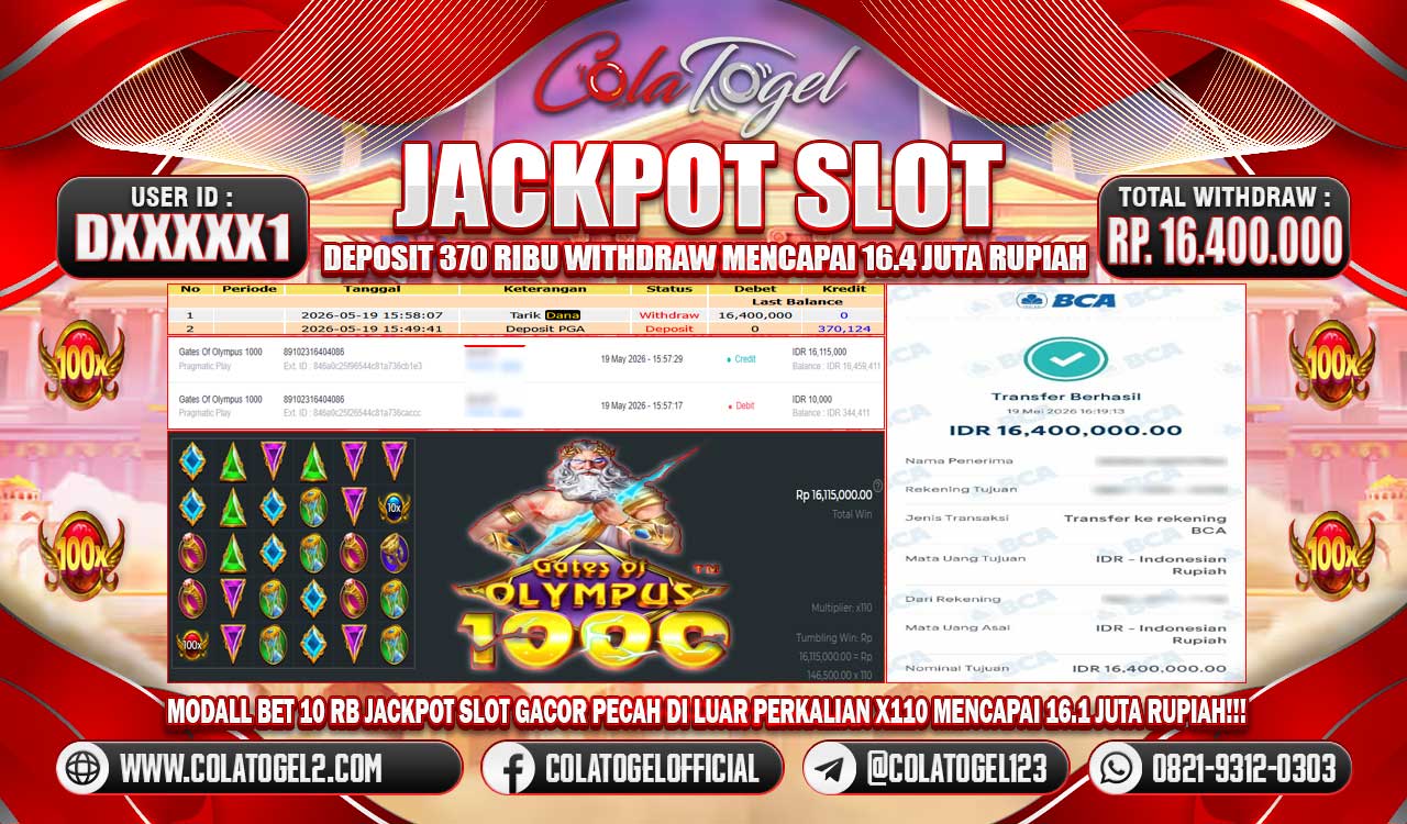 JACKPOT SLOT GACOR!!