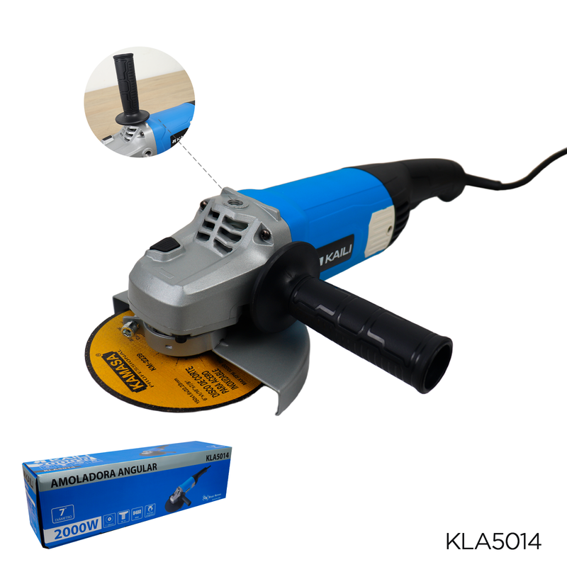 AMOLADORA ANGULAR 2000W 180MM KAILI