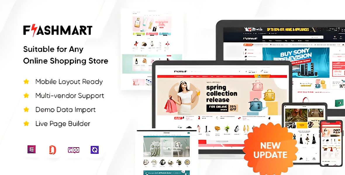 FlashMart – Multipurpose Elementor WooCommerce WordPress Theme