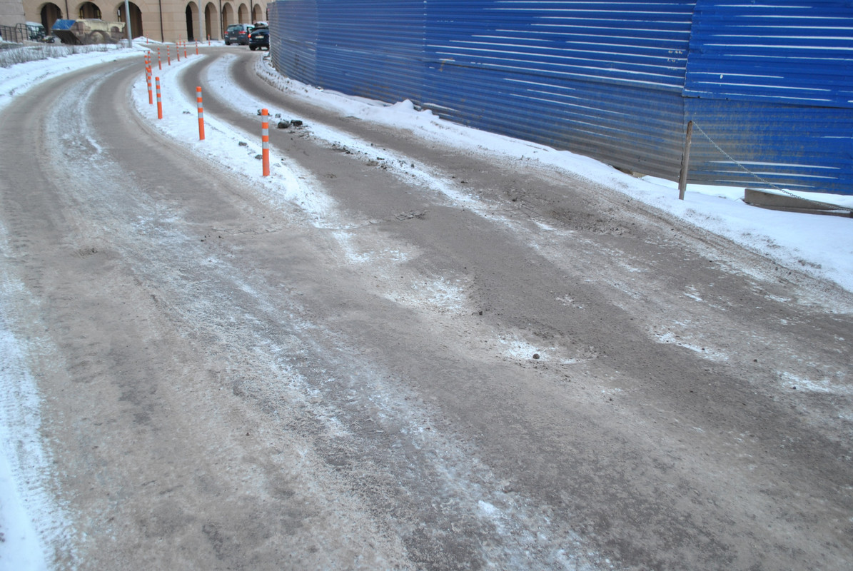 дорога на вьезде