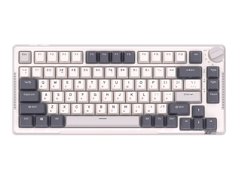 Клавиатура Royal Kludge RK H81 RGB White Night (RK Blue) 2