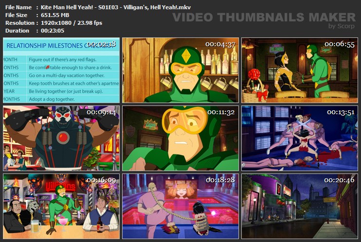 Kite Man Hell Yeah! - S01E03 - Villigan's, Hell Yeah!.mkv