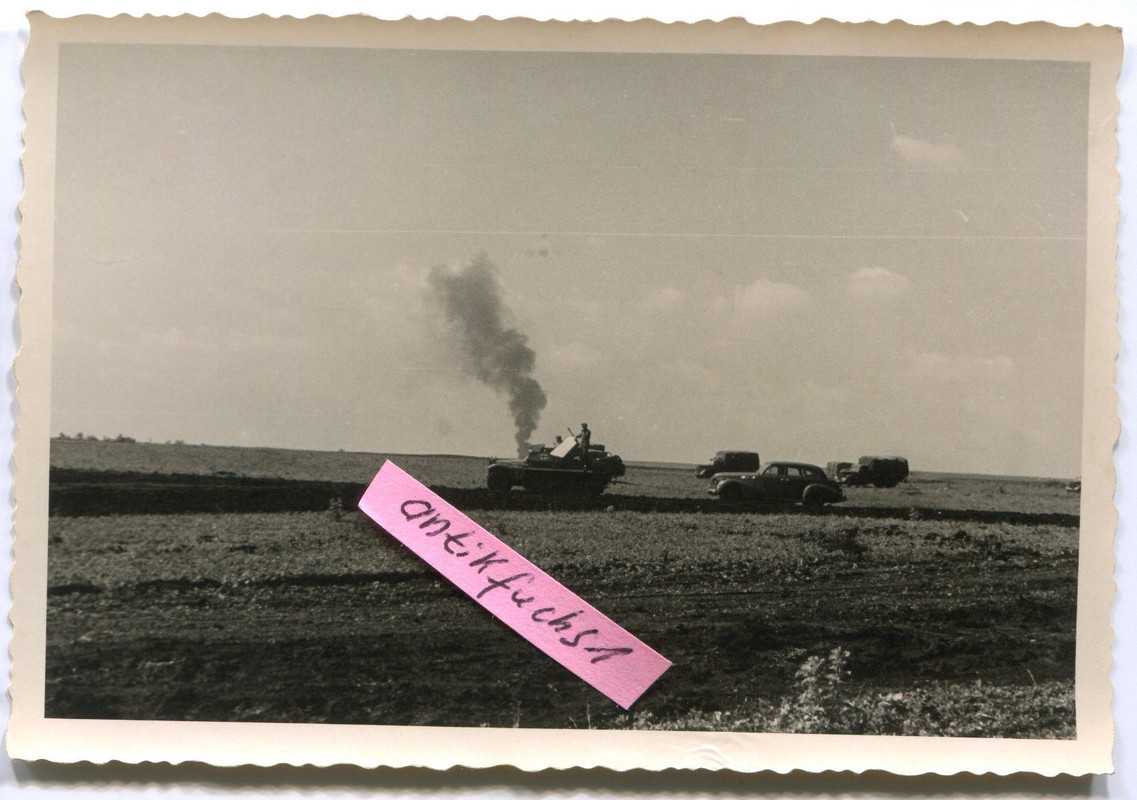 Schützen-Panzer mit improvisertem Schutzschild im 2.WK