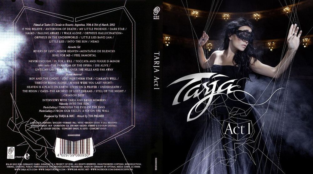Re: Tarja Turunen - Act 1 2012