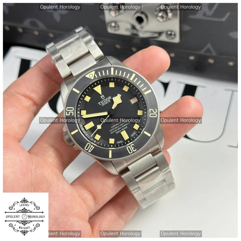 Tudor Pelagos LHD Replica - 42mm Titanium Masterpiece with Left-Hand Crown