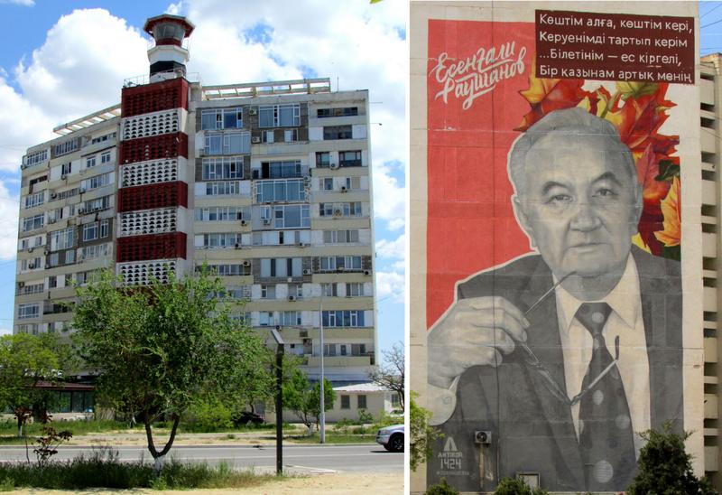 Érase una caja de sorpresas kazaja - Blogs de Kazakistan - Aktau (II) en bici y Koshkar Ata (2)