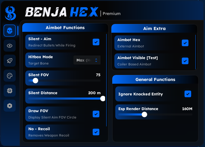 Internal Panel UI