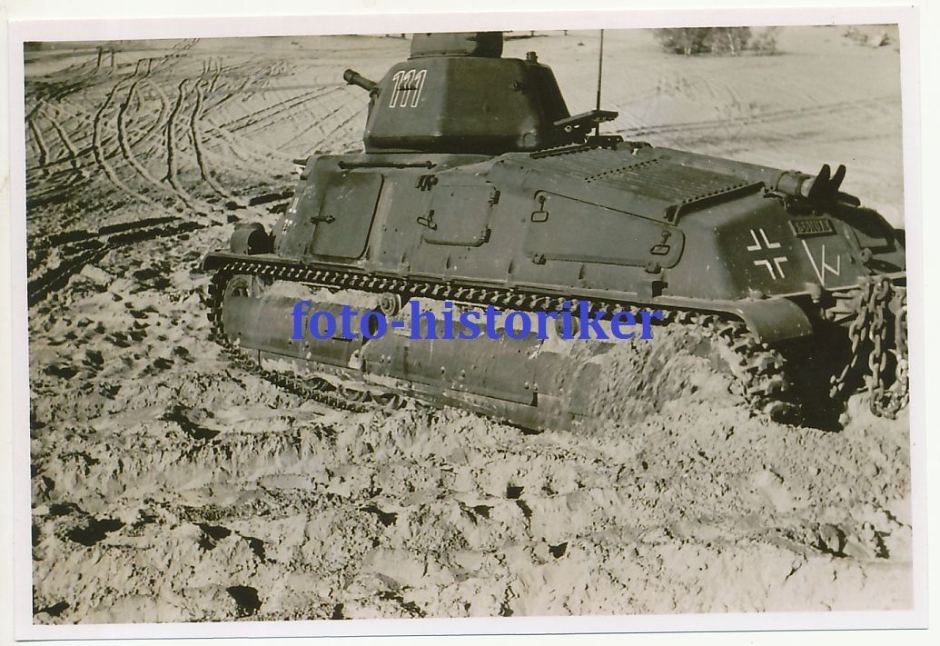 französischer BEUTE Panzer S35 Somua Balkenkreuz