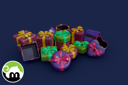 Unity Asset - Giftboxes Pack v1.0
