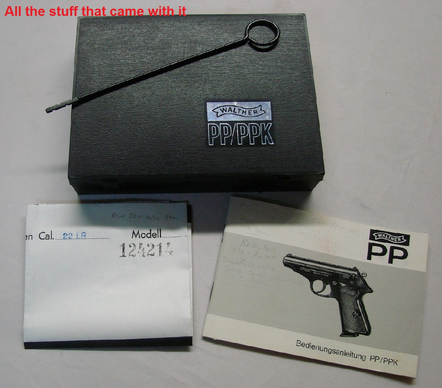 PPKS box and manual cleaning rod and test target