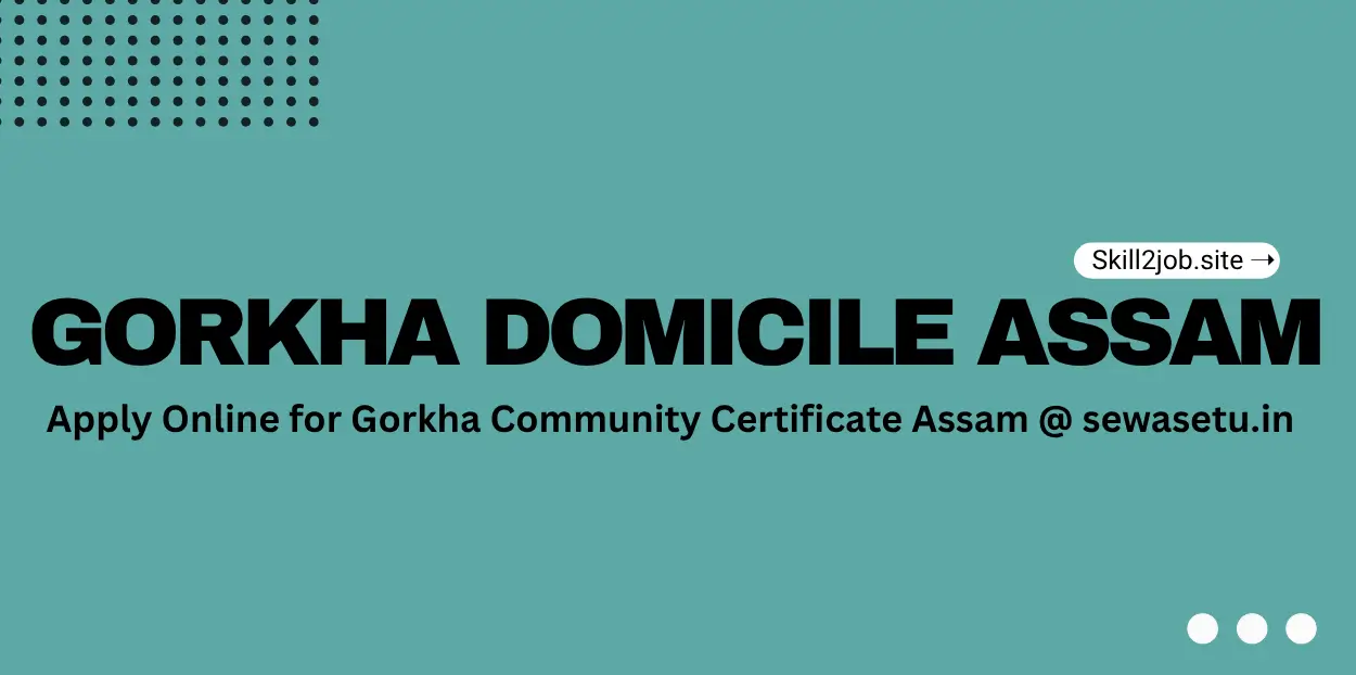 Gorkha Community Certificate
