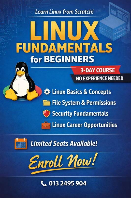 My Linux Class Poster Feb 2026