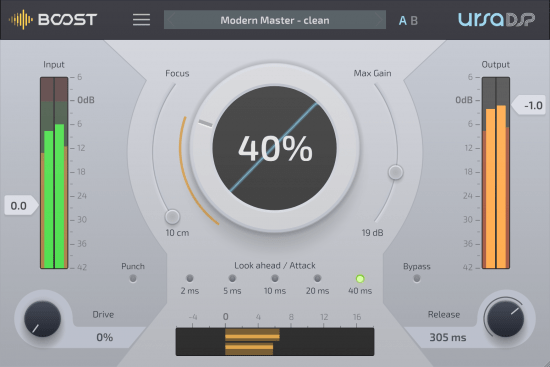 UrsaDSP Boost 1.5.11