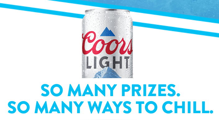 Enter to Win Prizes in the Coors Light Summer Instant Win Game Enter to Win Prizes in the Coors Light Summer Instant Win Game
