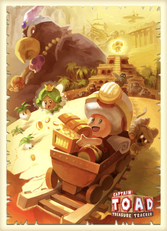 Captain Toad Treasure Tracker Never Before Seen Concept Art Has Been Revealed By Nintendo 0372