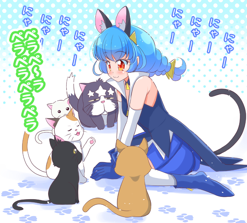 blue-cat-and-yuni-star-twinkle-precure-and-etc-drawn-by-teliga