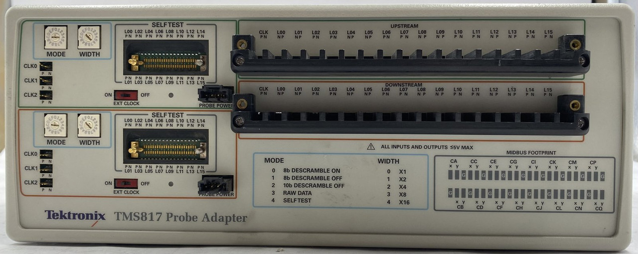 TEKTRONIX TMS817P PROBE ADAPTER