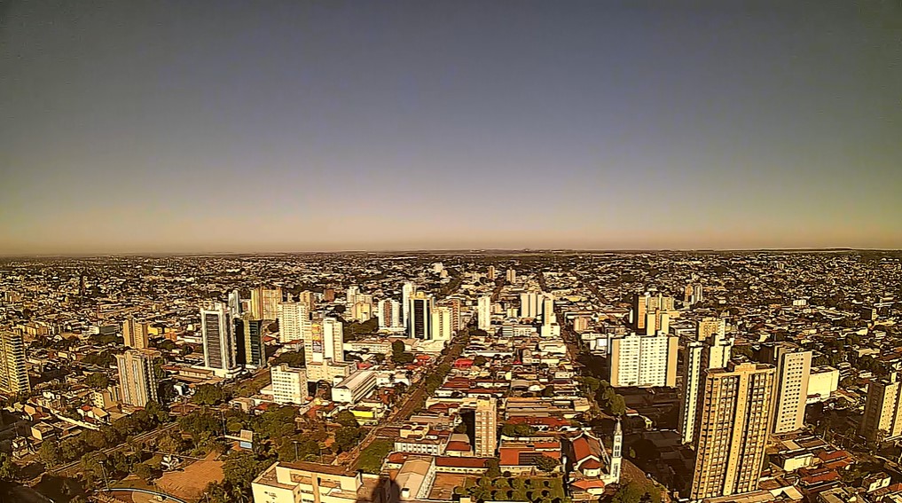 Campo Grande nesta manhã de sábado