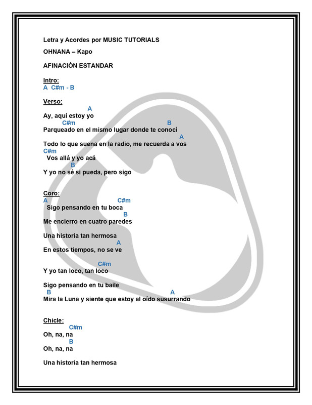 OHNANA Kapo Letra y Acordes by MUSICTUTORIALS_page-0001