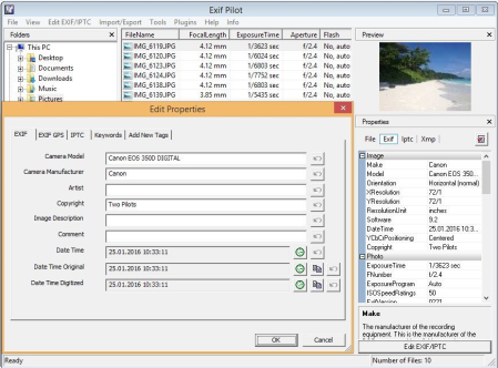 Exif Pilot 5.12.1