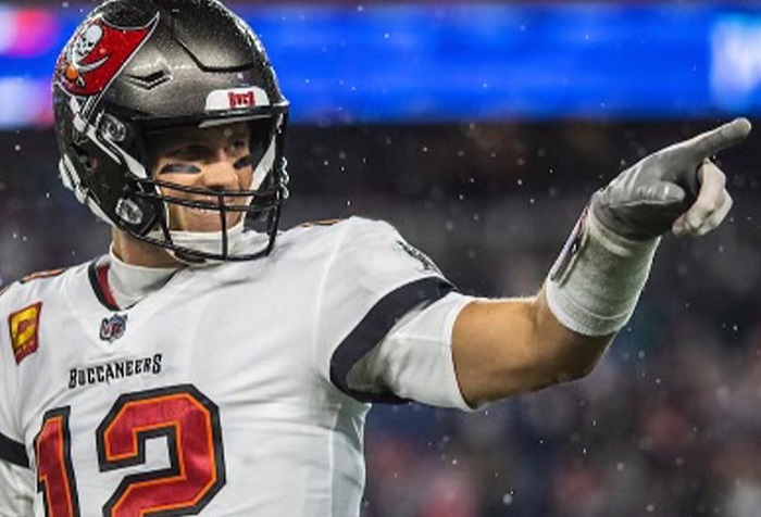 Tom Brady, bintang American football yang kini bermain untuk Tampa Bay Buccaners.