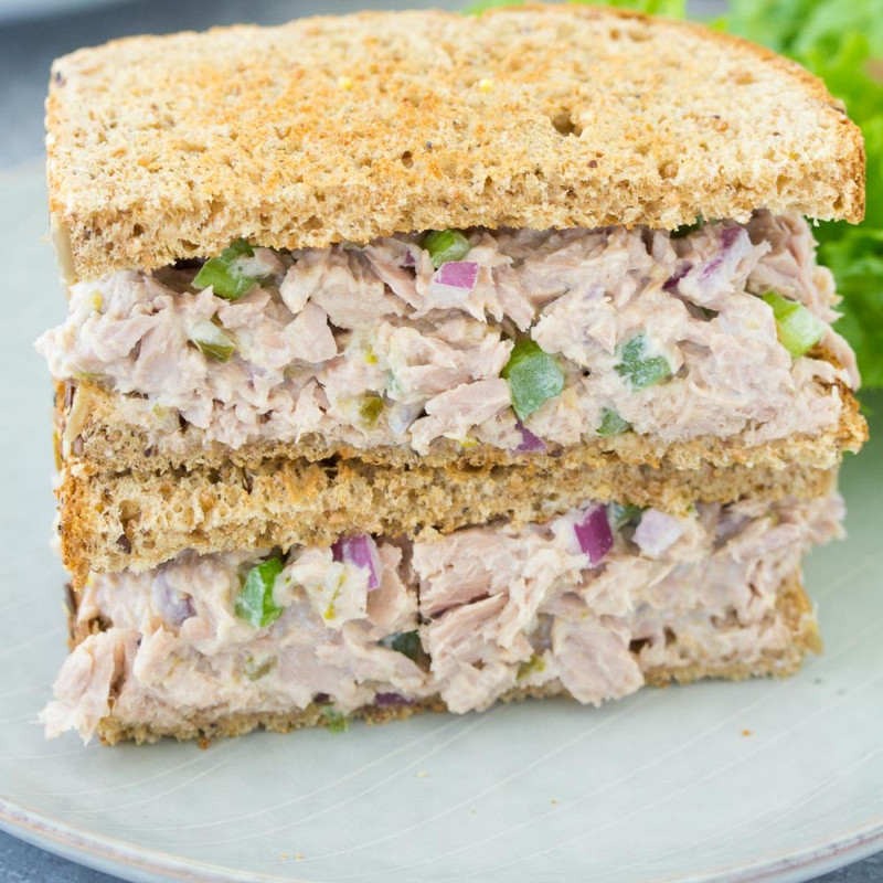 Jafn's  Chicken, Tuna Sandwich