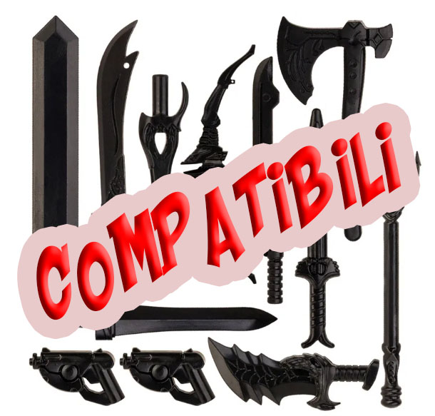 LEGO accessori COMPATIBILI (i cinesotti inediti)