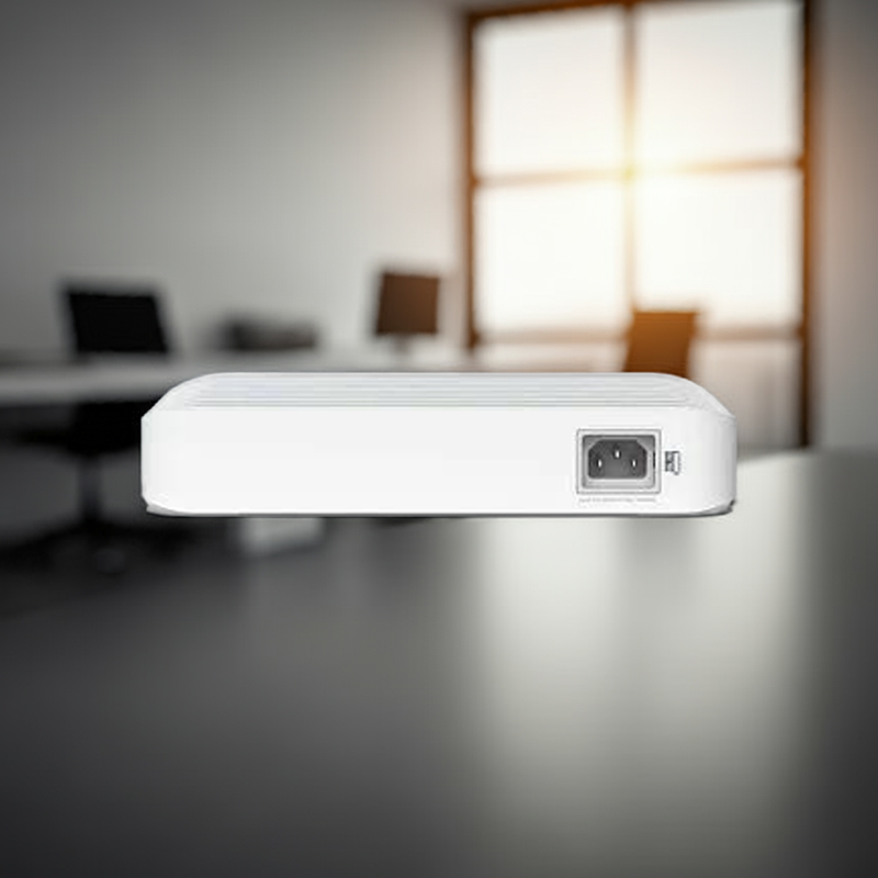 Switch USW-Pro-8-Poe alimentando um Access Point Wi-Fi 6 Enterprise