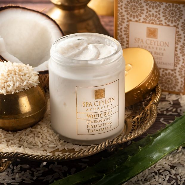 Spa Ceylon Ayurveda WHITE RICE Best Natural Overnight Hydrating