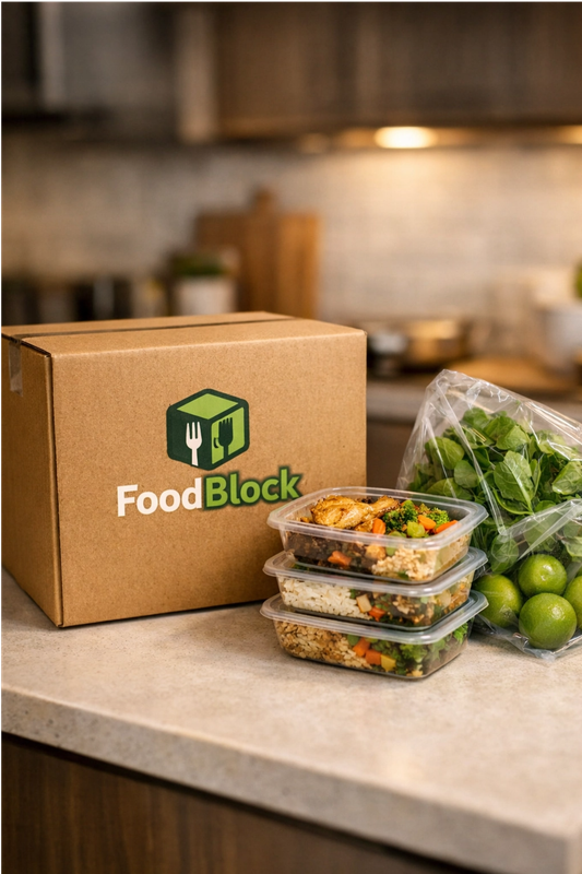 FoodBlock dignified food sharing