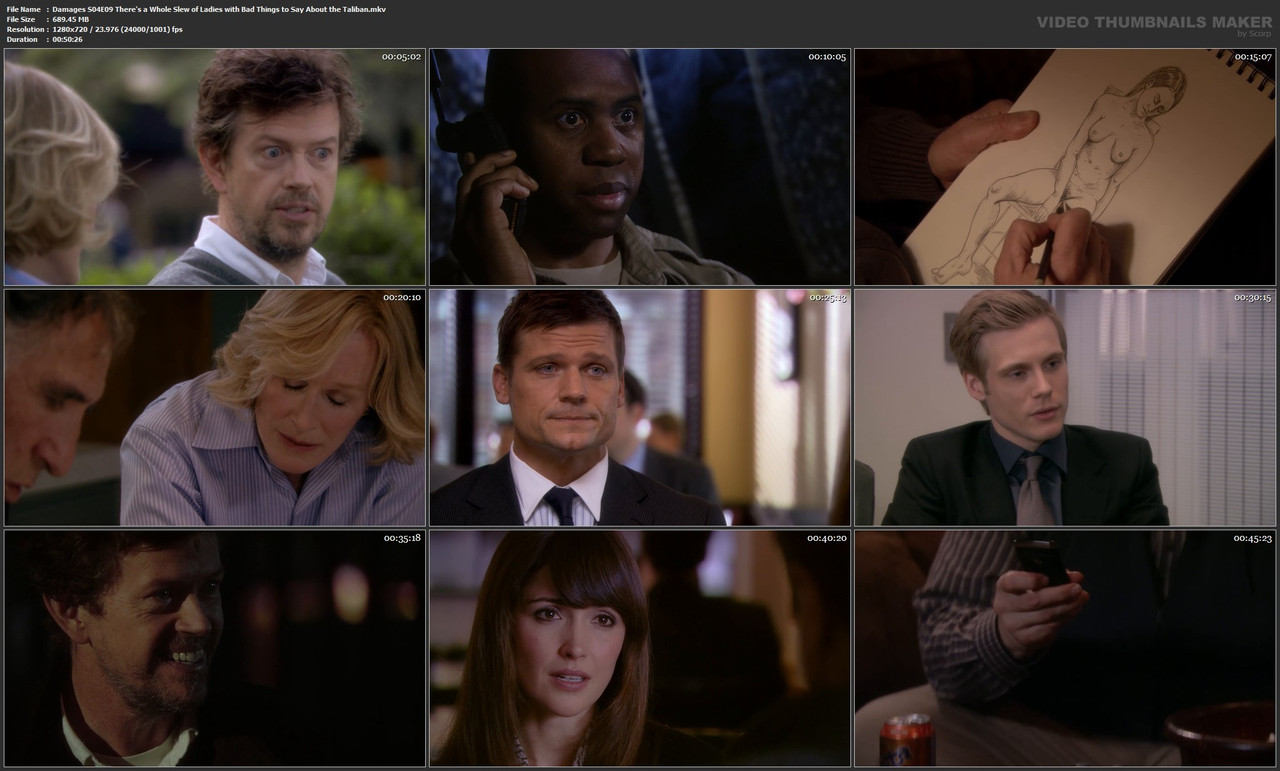 Damages S04E09 There's a Whole Slew of Ladies with Bad Things to Say About the Taliban.mkv