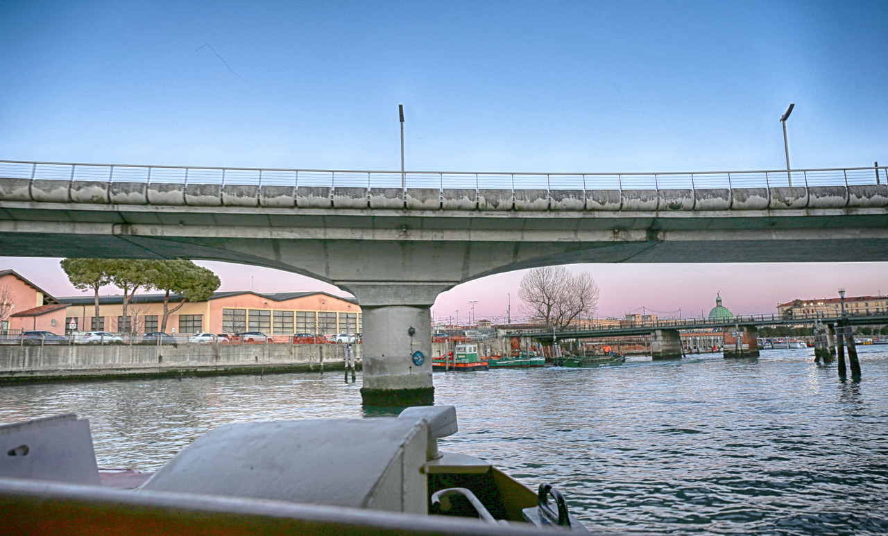 Ponte della Libertà: Autopista salida