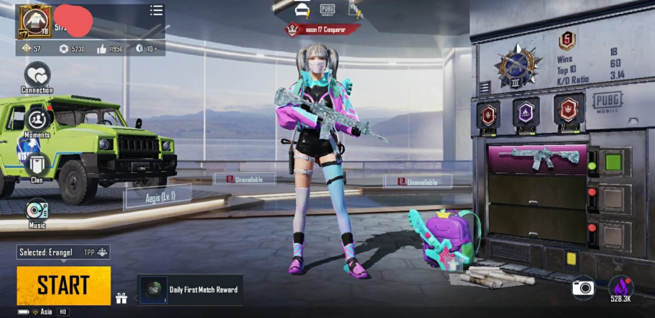 Level 78 Set 119 Glacier Max Conqueror Login Link Twitter Pubg Mobile Accounts Seller Name Mfshop Id Best Price To Buy Sell On Z2u Trading Platform