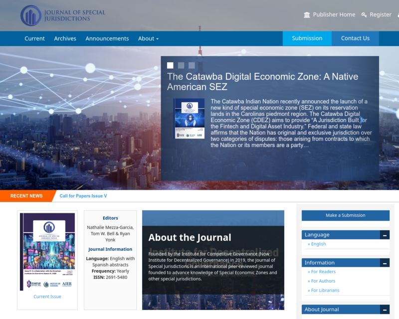 Journal of Special Jurisdictions