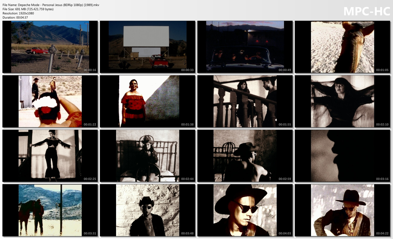Depeche Mode - Personal Jesus (BDRip 1080p) [1989]