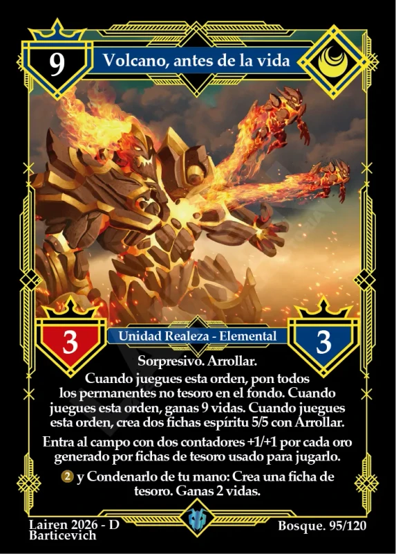 VOLCANO, ANTES DE LA VIDA