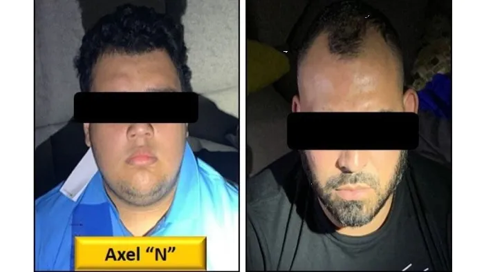 Detienen a Axel “N” y Alan “N”, líderes de una banda criminal en Tamaulipas