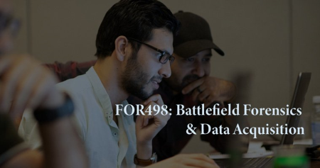 FOR498: Battlefield Forensics & Data Acquisition