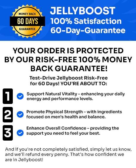 JellyBoost men's vitality support supplement