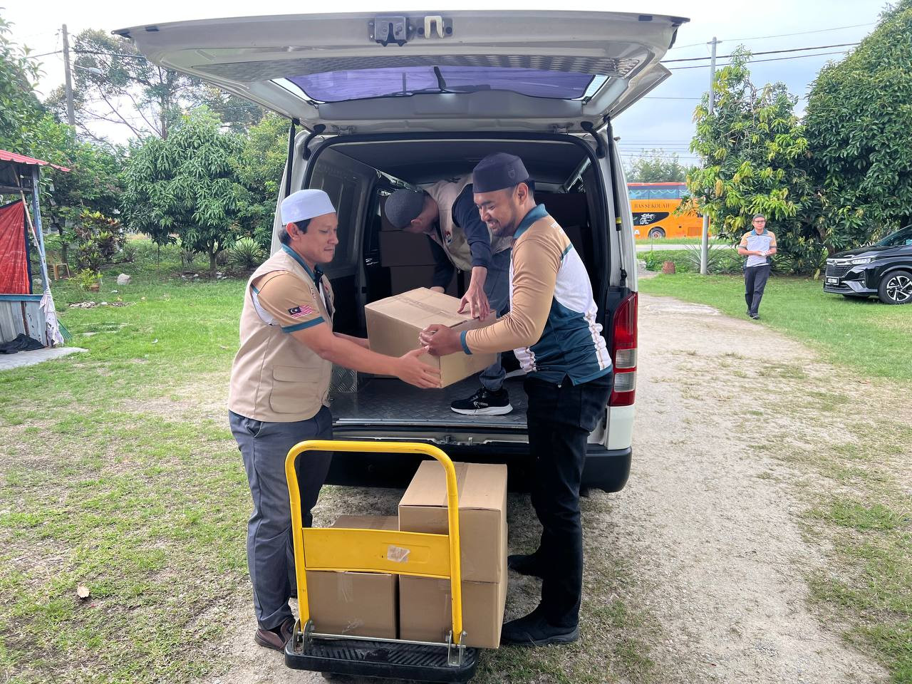 Bukti Agihan Sedekah Ramadan Online