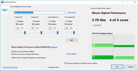 Bitsum ParkControl Pro 2.4.0.2 Multilingual Portable