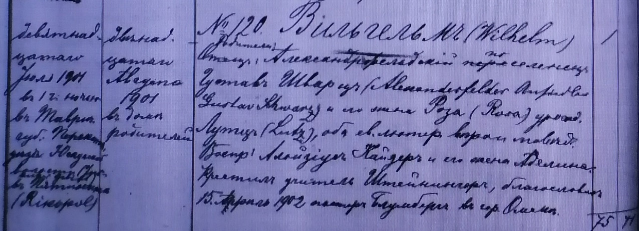 Schwarz Wilhelm