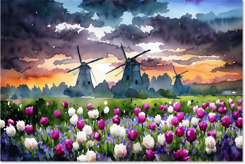 photoshop-watercolor-painting-ai-effect